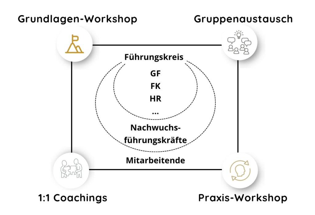 4-Säulen-Entwicklungsprogramm