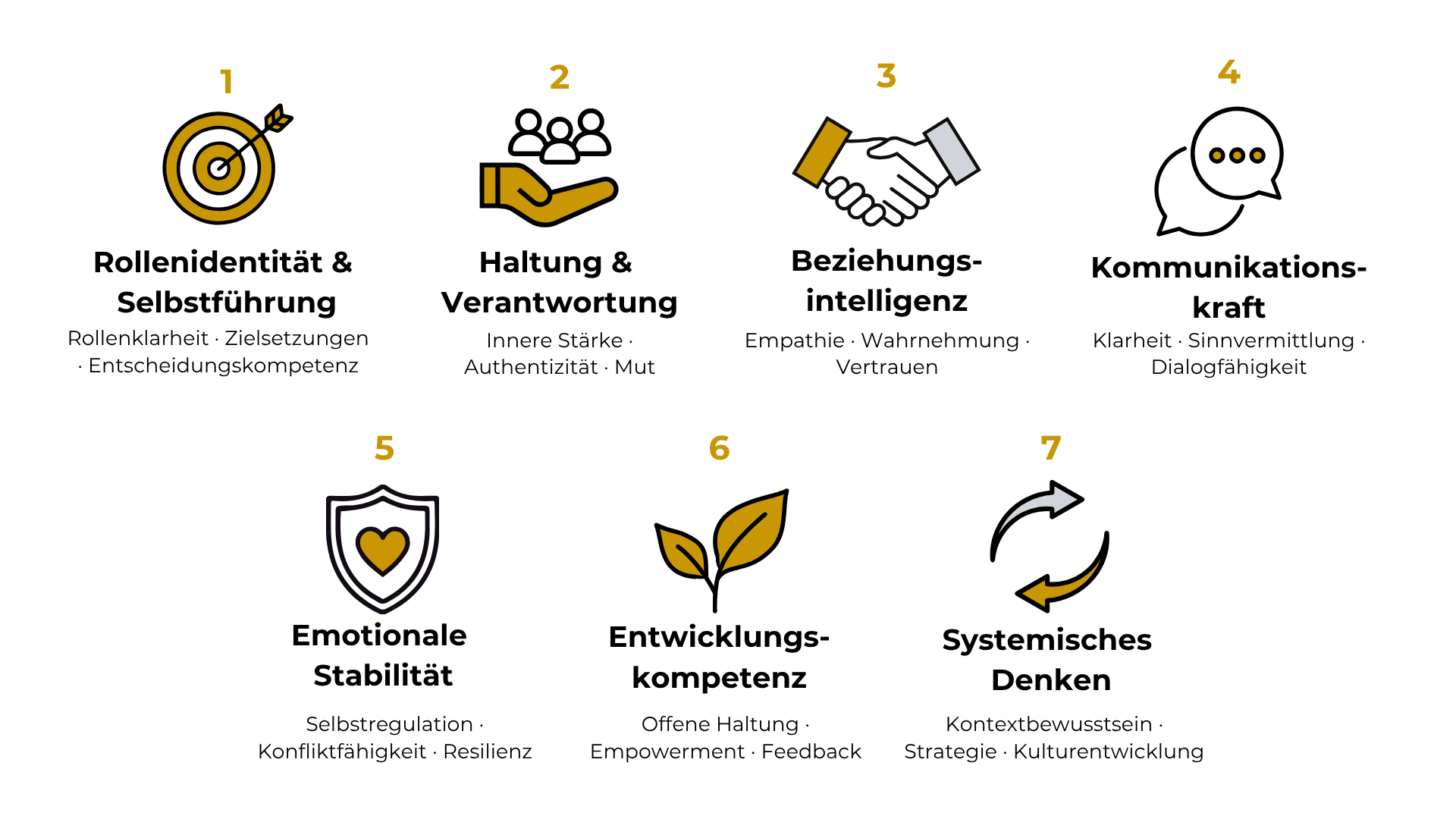 Leadership-Programm für Nachwuchsführungskräfte: Die 7 Kompetenzfelder im Überblick – Führungstalente.de